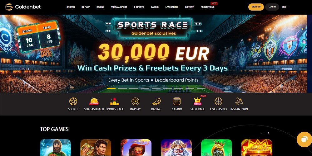 Goldenbet Cash Prizes