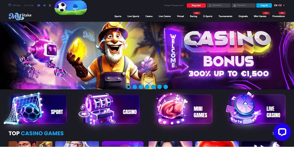 MyStake Casino Bonus